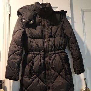 Andrew Marc long maxi puffer coat